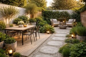 découvrez des idées simples et efficaces pour aménager votre espace extérieur et créer un jardin ou une terrasse accueillante et harmonieuse.