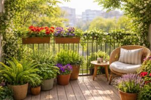 découvrez les plantes idéales pour embellir et optimiser votre balcon, alliant beauté et facilité d'entretien.