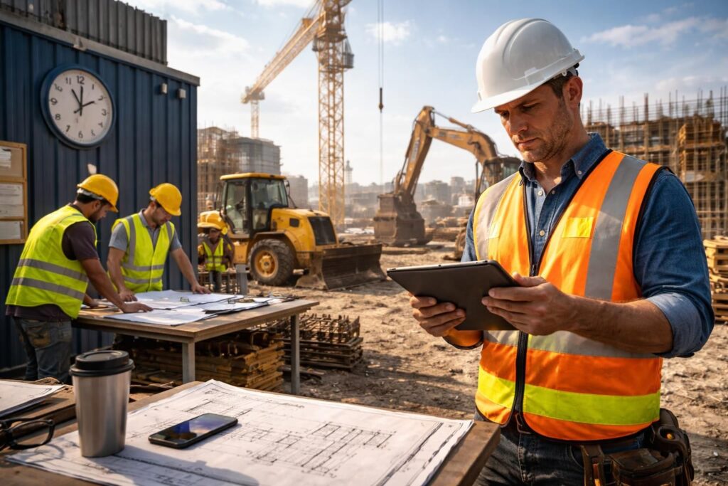 découvrez des techniques efficaces pour optimiser la gestion du temps sur les chantiers et améliorer la productivité de vos projets de construction.
