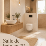 Un espace spa moderne aménagé avec des outils de planification 3D