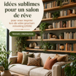 Un salon moderne décoré avec style, harmonie de couleurs et meubles confortables.
