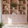 Un espace de vie organisé avec des meubles bien disposés et une décoration harmonieuse.