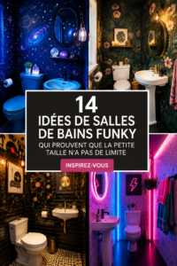 Petite salle de bain modernisée avec des éléments de décoration élégants.