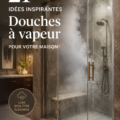 Douche à vapeur moderne et accueillante dans une salle de bain élégante