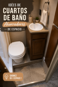 Salle de bain moderne avec des rangements pratiques et esthétiques