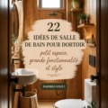 Idées de salle de bain stylées et fonctionnelles pour petits espaces