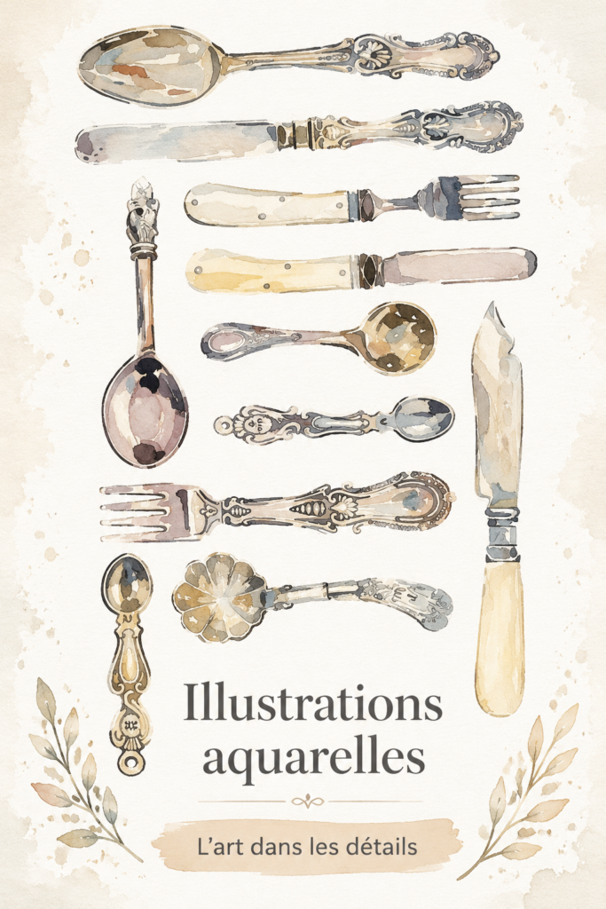 Illustration aquarelle vibrant de Holly Exley montrant des fleurs colorées.