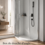 Box de douche Luxor moderne et élégante dans une salle de bains