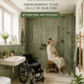 Un lieu de mariage accessible avec des invités heureux et à l'aise