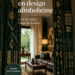 Tissu Adire aux motifs colorés, idéal pour décorez un intérieur afro-haméen.