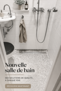 Salle de bain moderne avec le mobilier élégant de Badmodul
