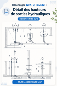 Plan hydraulique gratuit en format DWG