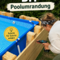 Bordure de piscine en bois, un projet DIY accessible et pratique