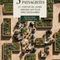 Un jardin stylisé avec des plantes variées et un chemin en gravier, mettant en avant un design accessible.