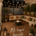 Espace cosy avec fauteuil confortable et plantes apaisantes.
