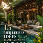 Aménagement de piscine accessible et accueillant dans un jardin