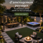 Un jardin accueillant avec des allées accessibles et des plantes variées
