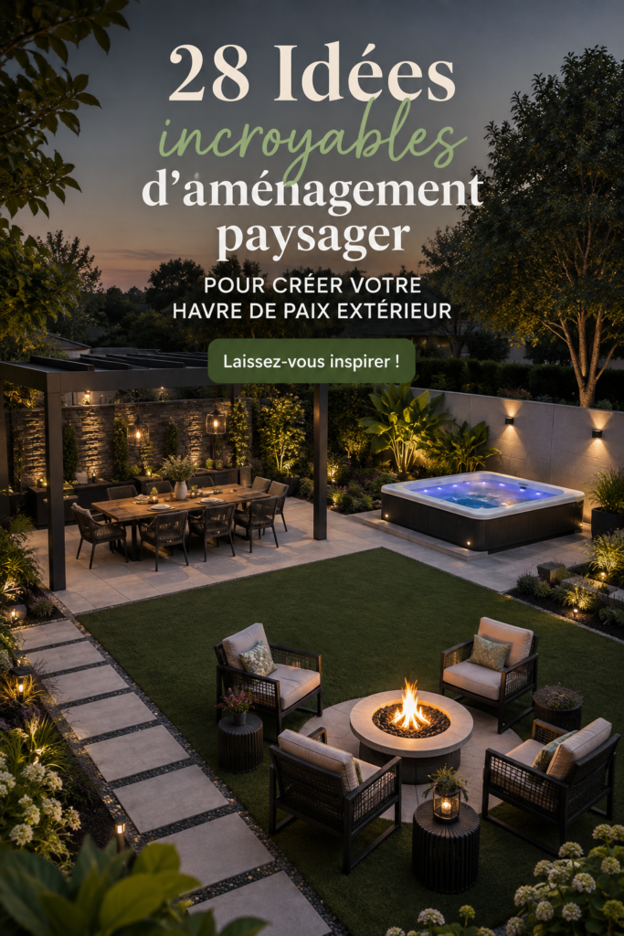 Un jardin accueillant avec des allées accessibles et des plantes variées