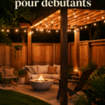 Un patio design et accessible, idéal pour se détendre