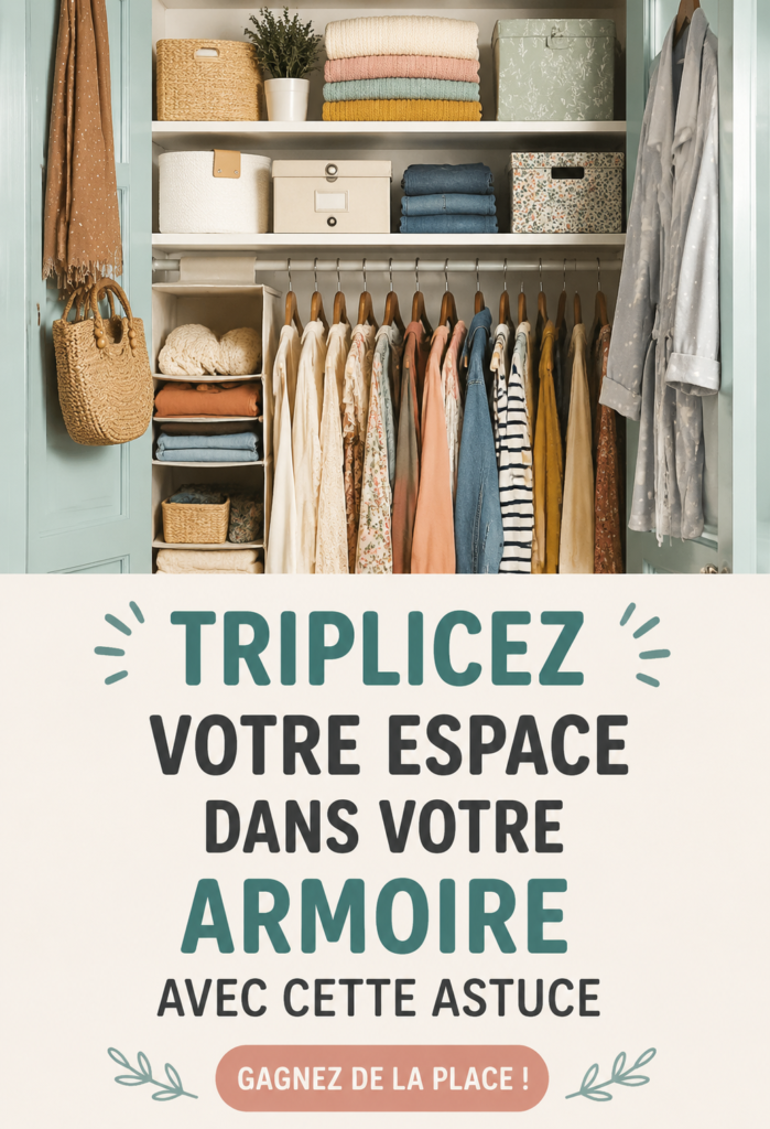 Dressing bien organisé avec des rangements pratiques et esthétiques