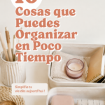 Espace de rangement bien organisé avec des accessoires pratiques