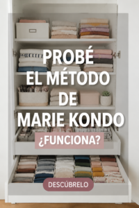 Intérieur apaisant avec un aménagement inspiré par la méthode Marie Kondo