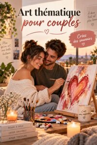 Une galerie d'art personnalisée mettant en avant des œuvres pour couples.