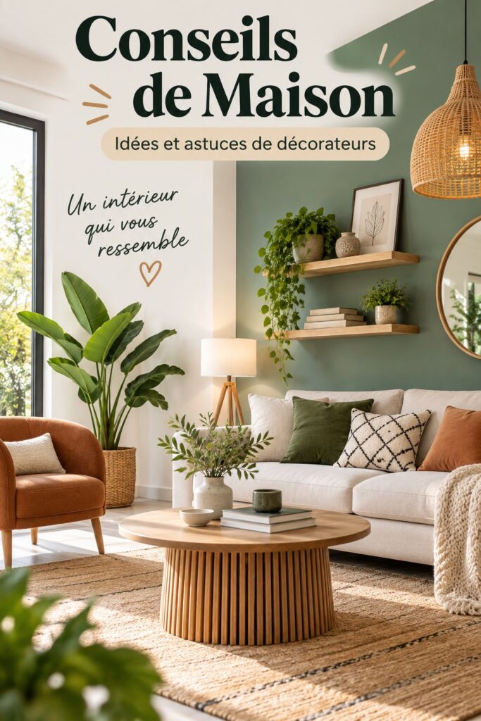 Un intérieur chaleureux et accueillant avec des couleurs douces et des éléments décoratifs inclusifs.