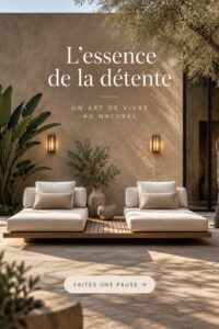Espace de relaxation moderne avec fauteuil confortable et plantes décoratives, inspiré par FORMITALIA.