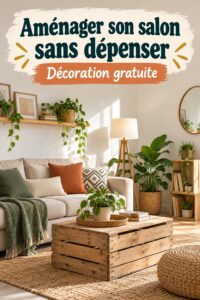 Un salon modernisé grâce au home staging mettant en avant un espace accueillant et fonctionnel.