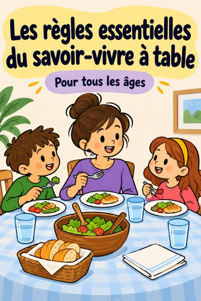 Table d'un repas convivial, joliment dressée avec des éléments de décoration accessibles.
