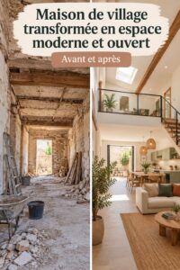 Transformation d'une maison traditionnelle à Valence en un espace moderne et lumineux