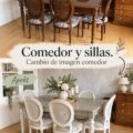 Salle à manger moderne et accueillante avec des meubles accessibles